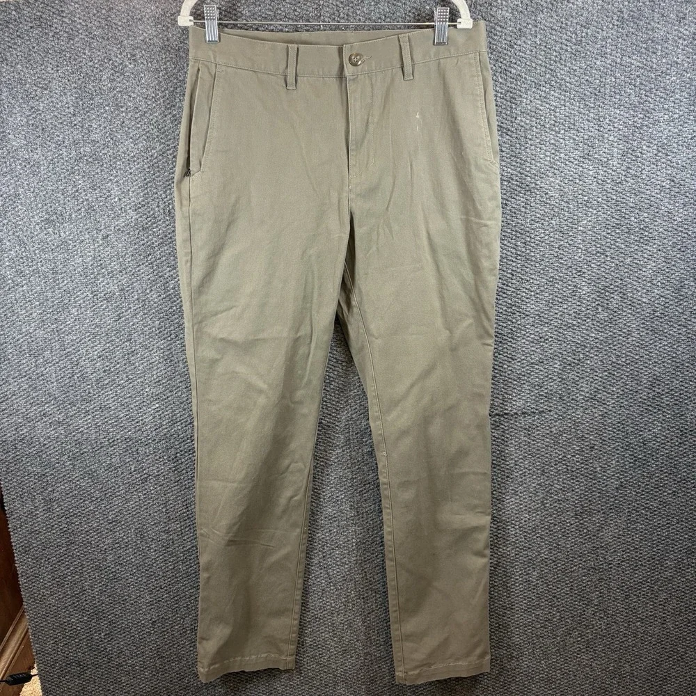 NWT Free Fly Mens Size 32x32 Smokey Olive Anchor Chino Athletic Pants $98